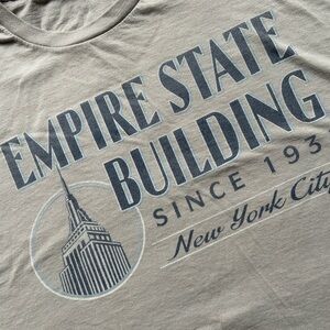 Gildan Empire State Building Tee - Gray